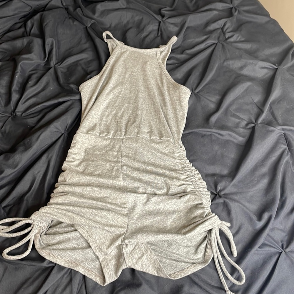 Ruched romper